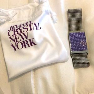 Jimmy Choo Crystal New York bracelet